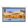 60" Projection Screen Pull Down with Auto-Locking, 4K HD Wall Mounted Projection Screen, Wrinkle-Free for Home Theater Outdoor Indoor(60"(4:3)) view 1