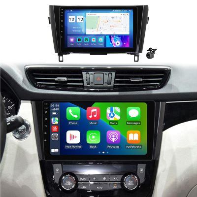 ASHOIH 10.1 Inch Touchscreen Car Stereo Radio for Nissan X-Trail 2013 2014 2015 2016 2017, Supports Bluetooth, GPS, CarPlay, Android Auto, Reverse Camera(Size:8 Core 8+128 G M700S)