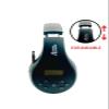 KQEC FM Radio Headphones, Black & White view 2