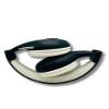 KQEC FM Radio Headphones, Black & White view 3