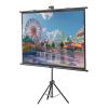 60" 72" 84" Manual Pull Up HD Projector Screen, 4K Mobile Projection Screen and Tripod Stand for Outside Theater Home Backyard Movies(84"(4:3)) view 1
