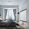 60" 72" 84" Manual Pull Up HD Projector Screen, 4K Mobile Projection Screen and Tripod Stand for Outside Theater Home Backyard Movies(84"(4:3)) view 4