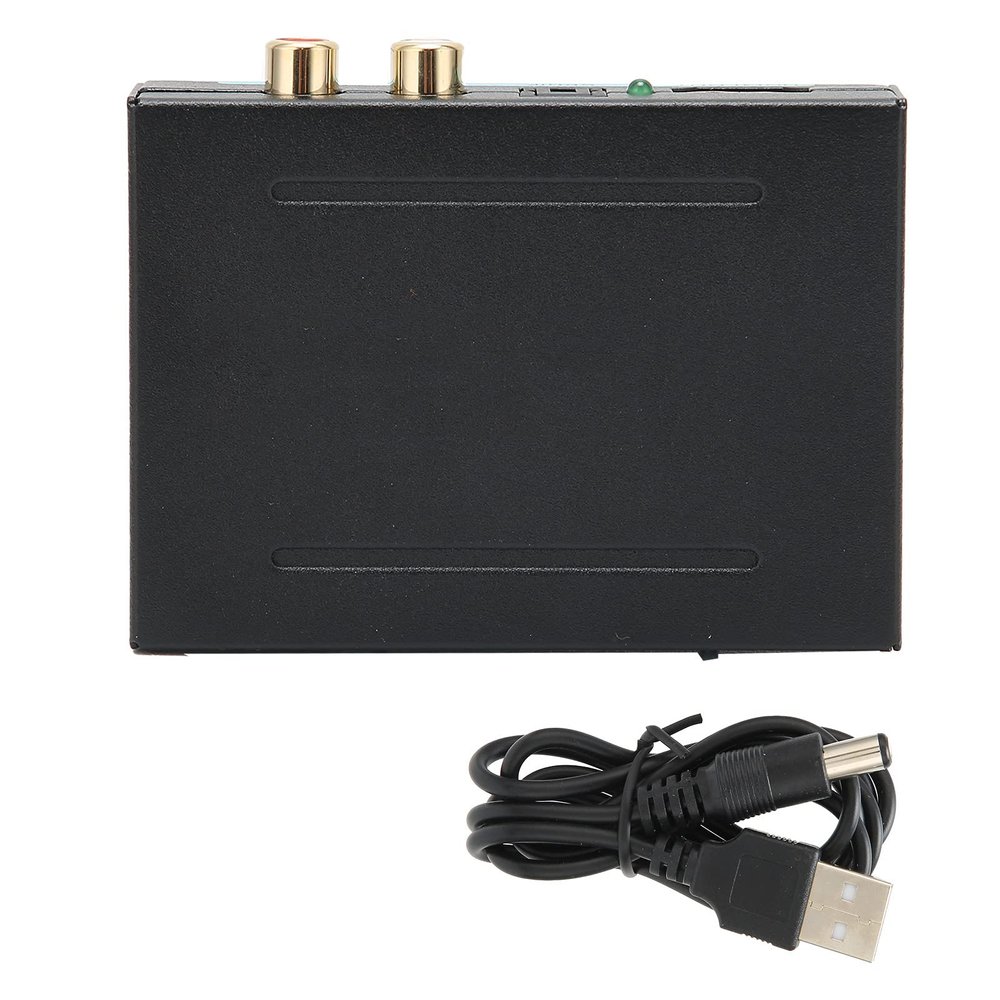 4K HD Multimedia Interface Audio Splitter, HD Audio Decoder Adapter for Home Theater, Supports Digital, DTS, with SPDIF Optical Fiber Audio Interface, Aluminum Alloy