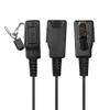 Earpiece Headset for CP200D/CLS1110/CLS1410 Radios - Professional Dual Pin Wired Earphone with Noise Isolating Mic for Two-Way Radio, Security, Construction view 2