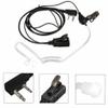 Earpiece Headset for CP200D/CLS1110/CLS1410 Radios - Professional Dual Pin Wired Earphone with Noise Isolating Mic for Two-Way Radio, Security, Construction view 4