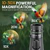 10-30x50 Zoom Monocular Telescope with Smartphone Holder, Hand Starp & Tripod, High Powered FMC & BAK4 Scope, Birthday Gifts for Men Dad Him Husband Teen, Outdoors Hiking Gifts view 2