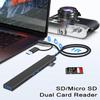11 in 1 USB C Hub USB Hub 3.0 with SD Card Reader, VIENON USB Extender with Memory SD/Micro SD Card Reader, for Laptop, PC, MacBook, iPad Pro, iMac-Aluminum view 3