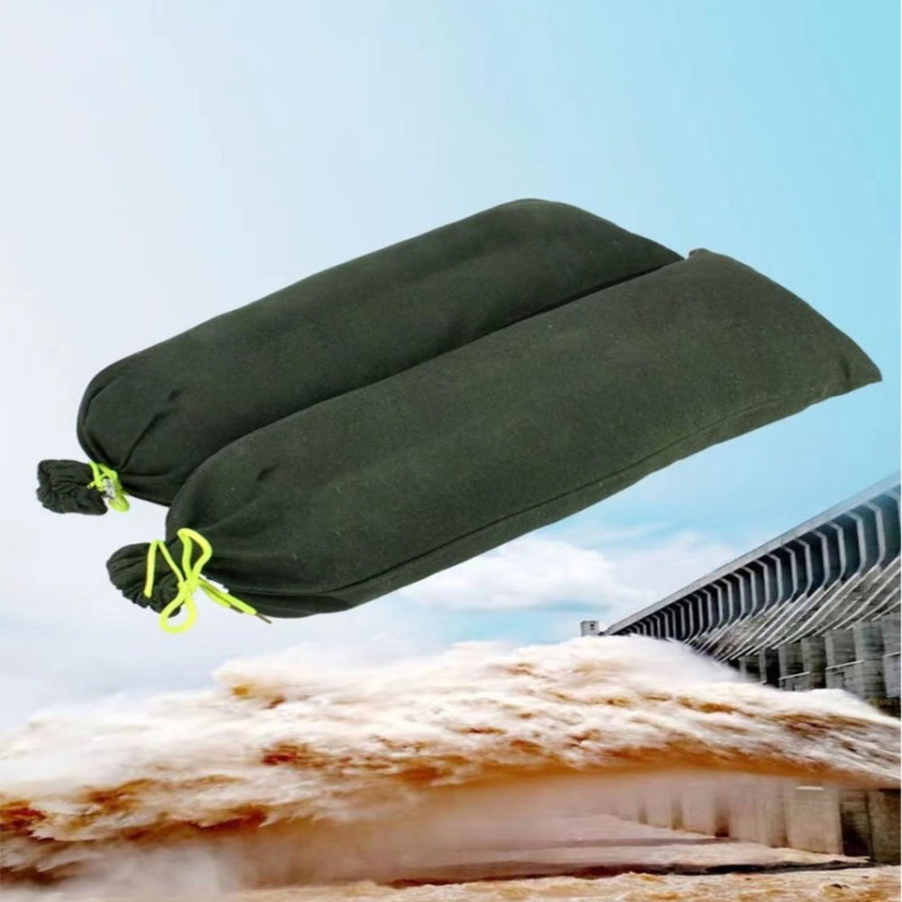 10 PCS Flood Water Barrier Sand Bags Water Activated Sandbags Flood Prevention Barriers for Flooding Water Barriers for Flood Reusable Sand Bags for Home Doors Flood Control(70x30cm/27.6x11.8in)