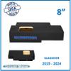 2019-2024 Gladiator 8" Single Sealed Solo Baric Subwoofer Enclosure Subwoofer Enclosure Speaker Box Blue view 2