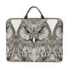 Owls Birds Print Laptop Carrying Case, Laptop Sleeve Case, Computer Bag, Traveling Computer Cover For 14 Inch view 1