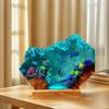 VISIOLEX Handmade 3D Resin lamp - Ocean Resin Night lamp, Adjustable lamp, Men's Office Decoration, Unique Gift for Mother's and Father's Birthday (Model B, 6 * 4in) view 3