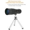 8-24X40 Telescope, monoculars, 8-24times, 10-1000 Meters Effective, BAK4 Prism, Adults Kids Bird Watching Traveling, Bla view 3