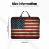 American Flag Print Laptop Carrying Case, Laptop Sleeve Case, Computer Bag, Traveling Computer Cover For 14 Inch view 4
