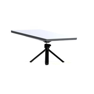 Vmohuyktx Low Profile Metal Tripod with Oversized Base and Detachable Adapter for Enhanced Stability Optimally Signals Alignment Head Tripod Stand