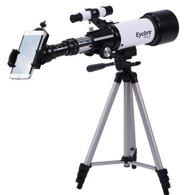 Student Astronomical Telescope, Reflective MonocularMirror Telescope with Tripod, Observing Lunar Telescope Multi-Eyepie
