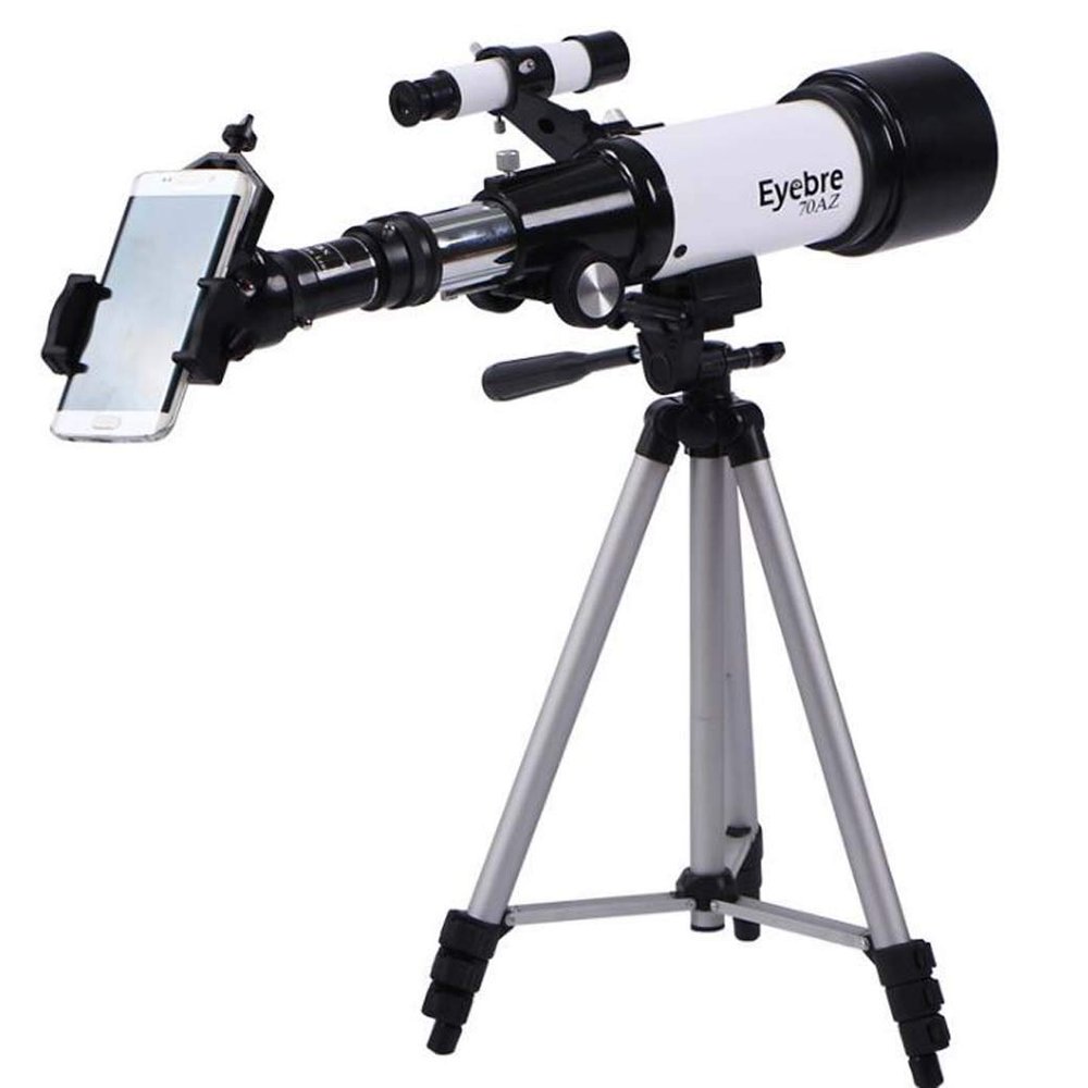 Student Astronomical Telescope, Reflective MonocularMirror Telescope with Tripod, Observing Lunar Telescope Multi-Eyepie