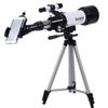 Student Astronomical Telescope, Reflective MonocularMirror Telescope with Tripod, Observing Lunar Telescope Multi-Eyepie view 1