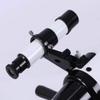 Student Astronomical Telescope, Reflective MonocularMirror Telescope with Tripod, Observing Lunar Telescope Multi-Eyepie view 3