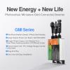 Car Inverter, Solar Grid Tie Micro Inverter 120W 150W 180W MPPT Solar PV Grid Tie Micro Inverter GMI Series DC Input 10.8V To 30V AC Output 80V To 280V 50Hz 60Hz Inverters for RV, Truck(GMI150L,10.8V- view 4