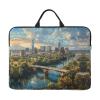 Austin Texas Print Laptop Carrying Case, Laptop Sleeve Case, Computer Bag, Traveling Computer Cover For 14 Inch view 1