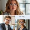 PLFOG Blue Light Glasses For Woman Men - Anti Eyestrain Computer Gaming Eyeglasses Blue Light Blocking Glasses view 2