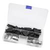 20Set USB Connector with Type A Male and Type - A 2.0 Female Plug Socket Ideal for Making Own USB Cables with Black Plastic Shell view 4