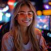 PLFOG Blue Light Glasses For Woman Men - Anti Eyestrain UV Protection Computer Gaming Eyeglasses Blue Light Blocking Glasses view 3
