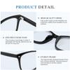 PLFOG Blue Light Glasses For Woman Men - Anti Eyestrain UV Protection Computer Gaming Eyeglasses Blue Light Blocking Glasses view 4