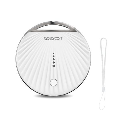 aceyoon Air Tracker Tag Luggage Tracker, Smart Bluetooth Tracker with Apple Find My (iOS Only) App, Trakcer Tag Locator Item Finder for Keys Finder, Luggage Tracker, Bags Wallets Pets Tracking