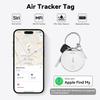 aceyoon Air Tracker Tag Luggage Tracker, Smart Bluetooth Tracker with Apple Find My (iOS Only) App, Trakcer Tag Locator Item Finder for Keys Finder, Luggage Tracker, Bags Wallets Pets Tracking view 2