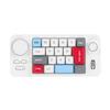 19-Key mini Mechanical Office/Gaming Keypad, Hot-Swappable Keys, Macro Programmable, RGB Backlit, Type-C Wired, With rollers, joystick, and dial for PC/window/Laptop and desktop computer (White) view 1