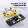 19-Key mini Mechanical Office/Gaming Keypad, Hot-Swappable Keys, Macro Programmable, RGB Backlit, Type-C Wired, With rollers, joystick, and dial for PC/window/Laptop and desktop computer (White) view 2