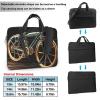 15.6 Inch Laptop Shoulder Bag For Men Women,Waterproof Briefcase Messenger Bag Bike Laptop Sleeve Bag W/Strap Handle view 2