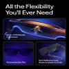 VITURE Luma XR Glasses  146 1200p Ultra Sharp Display, 1000 Nits, 50 FOV, Dimming Adjustments, USB-C Connection for iPhone, Android, Mac, PC, Steam Deck, First-Ever XR Experience for Switch 2 view 4