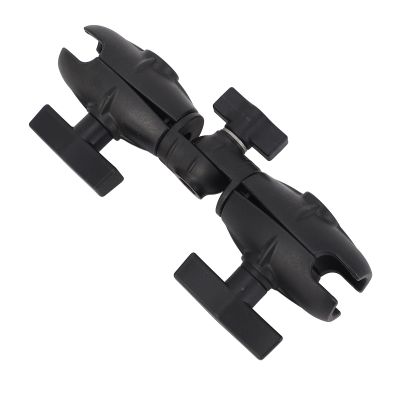 VBESTLIFE Double Socket Ratchet Arm, 8.1 Inch Double Socket Arm with 1.5 Inch Ball Sockets, for and 1.5 Inch C Size Ball Components, 360 Rotatable