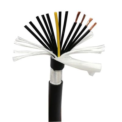 1m CNC Bending-Resistant towline Cable 18-26AWG 10-40-core Pure Copper high Flexibility Robot arm Wire(40 cores,20 AWG 0.5MM 1meter)