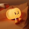 ATSUI Pumpkin Night Light, Halloween LED Squishy Novelty Lamp, Food Grade Silicone, Dimmable, Rechargeable Breastfeeding Nursery Nightlight for Desk Decor, Funny Gifts Stuff for Kids Women Boys Girls view 1