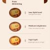 ATSUI Pumpkin Night Light, Halloween LED Squishy Novelty Lamp, Food Grade Silicone, Dimmable, Rechargeable Breastfeeding Nursery Nightlight for Desk Decor, Funny Gifts Stuff for Kids Women Boys Girls view 3