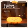 ATSUI Pumpkin Night Light, Halloween LED Squishy Novelty Lamp, Food Grade Silicone, Dimmable, Rechargeable Breastfeeding Nursery Nightlight for Desk Decor, Funny Gifts Stuff for Kids Women Boys Girls view 4