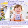 Kids Camera Instant Print Coxlame, Portable Digital Camera 64GB SD Card, Kid Toy for Ages 3-12 Girl Xmas Gift for 3 4 5 6 7 8 9 10 Year Old (Purple) view 2