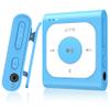 AGPTEK 64GB Clip MP3 Player with Bluetooth, A53PL Portable Music Player with FM Radio, Shuffle, No Phone Needed, for Sports (Blue) view 1