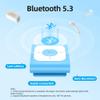 AGPTEK 64GB Clip MP3 Player with Bluetooth, A53PL Portable Music Player with FM Radio, Shuffle, No Phone Needed, for Sports (Blue) view 3