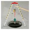 Heavy Duty Emergency Rescue Tripod & Winch 1200lbs/1800lbs/2600lbs - Portable Confined Space Tripod for Sewer, Well, Pipeline Rescue & Firefighting (2600LBS/1180KG) view 1