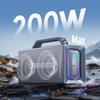 Yeahbox Thunder 500 Party Speaker  200W Max Power Bluetooth PA System with Dual Wireless Microphones, DSP Sound Card, LED Lights & 10H Playtime, Portable for Outdoor, Home, and Events view 2
