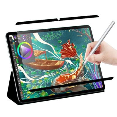 BLCshine 2Pcs Magnetic Paper-Feel Screen Protector for Huawei MatePad Pro 12.6 inch (2021) WGR-W09 WGR-W19 WGR-AN19, Matte Film for Drawing & Writing, Detachable/Reusable/Responsive/Bubble Free
