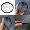 PUSOKEI 82MM Half Moon Swirl Filter, Half Moon Special Effect Filter, Halo Swirl Lens Filters for DSLR Camera with Double Sided Multi Layer Coating, Anti Scratch view 2