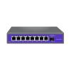 2.5GbE Ethernet Switch 8-Port 2.5GBASE-T 2500Mbps Network Switch 10G Uplink SFP Port and Play(EU Plug) view 1
