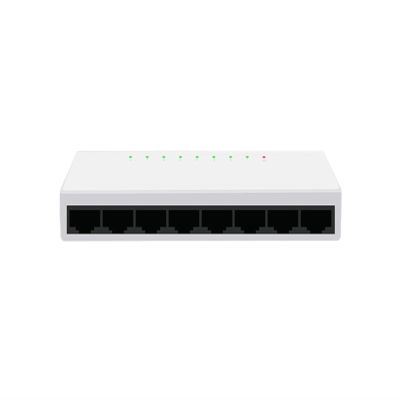 8-Port Ethernet Switch 10/100/Mbps Desktop Network Switch RJ45 Adapter Fast Ethernet Bandwidth 1.6G Auto MDI/MDIX