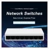 8-Port Ethernet Switch 10/100/Mbps Desktop Network Switch RJ45 Adapter Fast Ethernet Bandwidth 1.6G Auto MDI/MDIX view 2