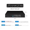 8-Port POE Switch 10/100/1000Mbps Ethernet Switch with 2 1000M uplink Ports AI Smart Switch(EW-S1710CG-AP) view 2